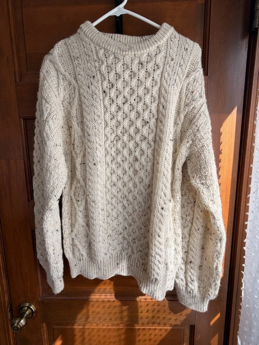 Vintage 90s Arancraft 100% Wool - Picture 1 of 4
